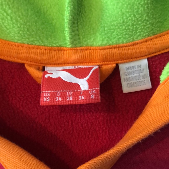 Hoodie Puma retro thick and warm - Picture 2 of 5